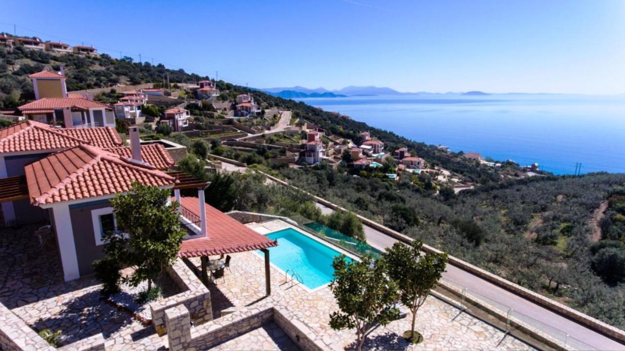 Apollo Romantic Sea View Villa Ківеріон Екстер'єр фото