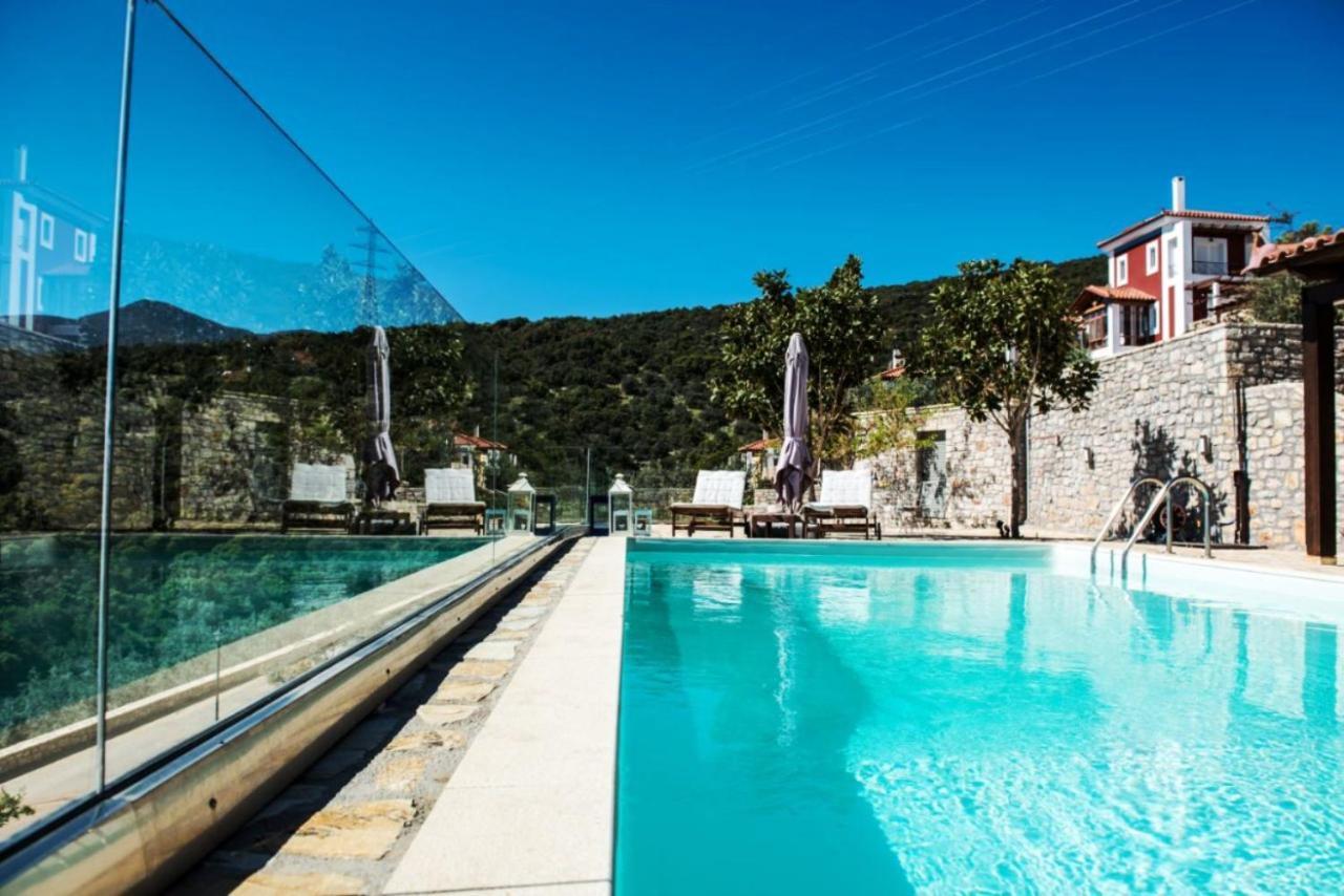 Apollo Romantic Sea View Villa Ківеріон Екстер'єр фото