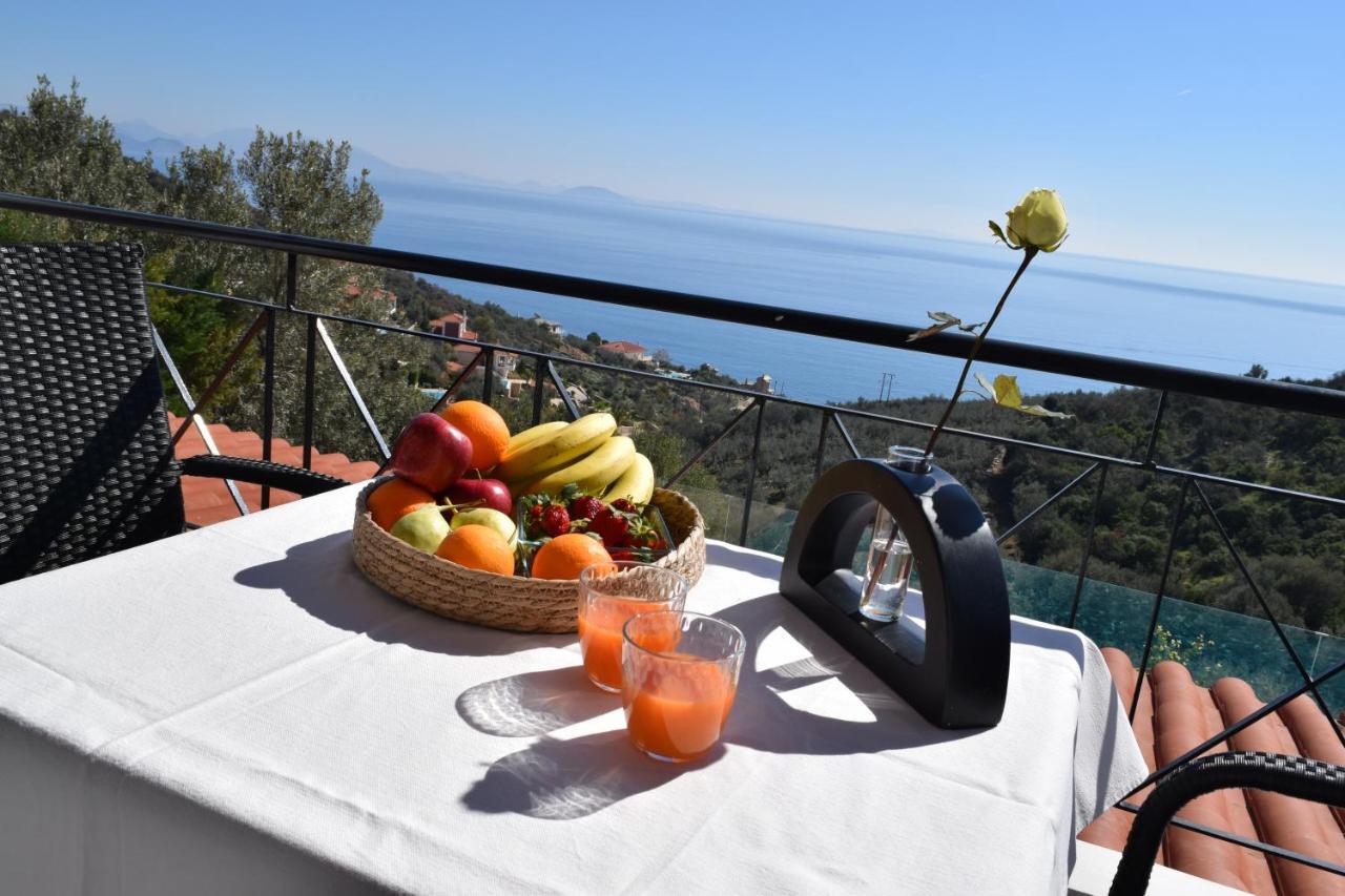 Apollo Romantic Sea View Villa Ківеріон Екстер'єр фото