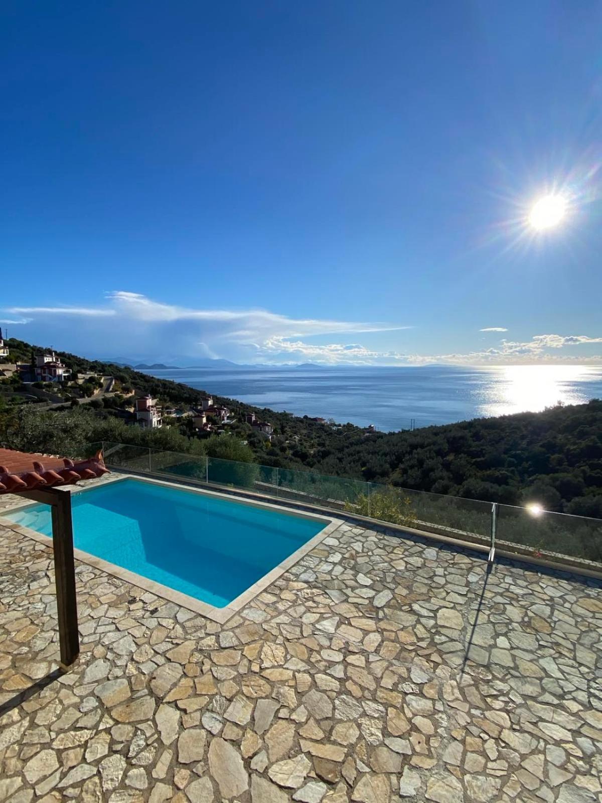 Apollo Romantic Sea View Villa Ківеріон Екстер'єр фото